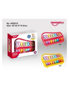 Piano Xilófono Infantil 26 cm