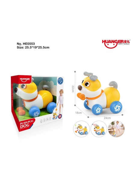 Arrastre Perro Infantil con Ruedas
