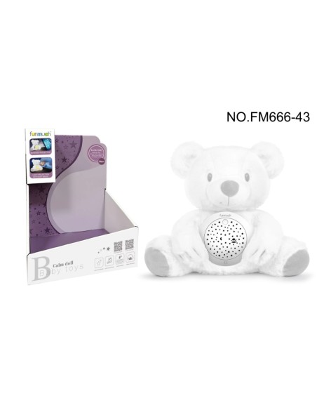 Oso Luminoso Blanco Infantil