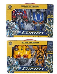 Caja Transformer Con Mascara
