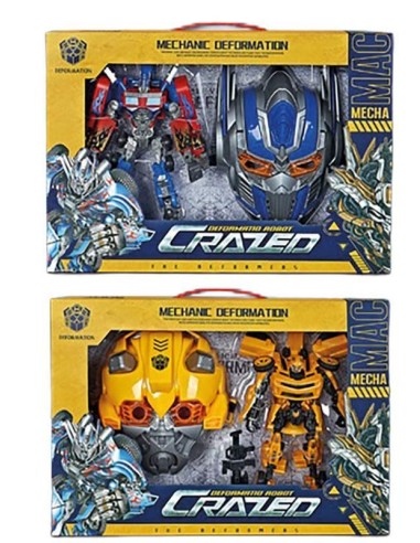Caja Transformer Con Mascara