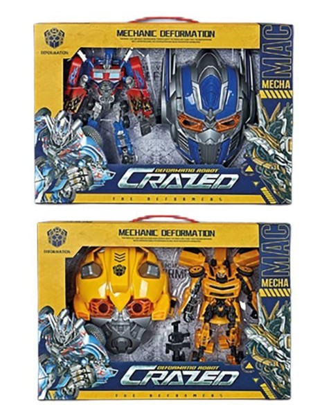 Caja Transformer Con Mascara