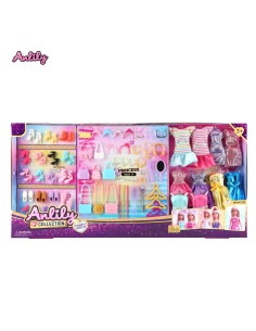 Caja Anlily con 10 Vestidos y +60 Acceso