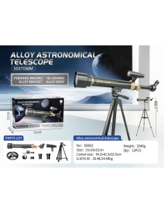 Telescopio 50X115Mm Metalico