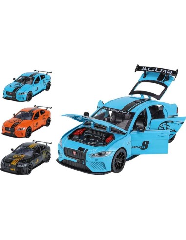 Coche Jaguar XE SV 1:24 Metal coleccion 