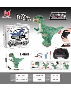 Rc Dinosaurio Inflable 90Cm.