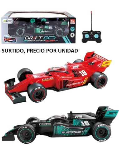 RC Formula 1 Fighter con Efecto Spray 
