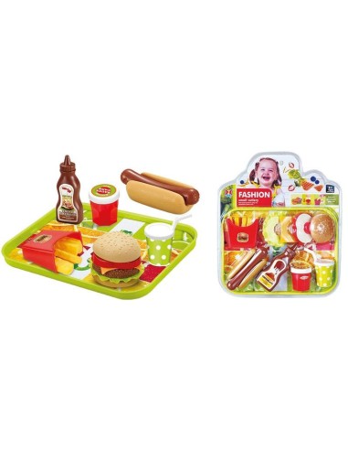 Bandeja Burguer Completa – Juego de Comi