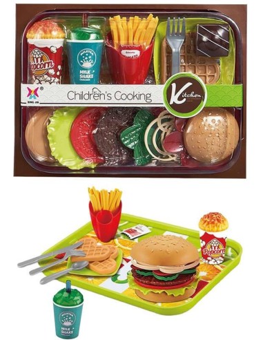 Bandeja Burguer – Set de Comida Rápida d