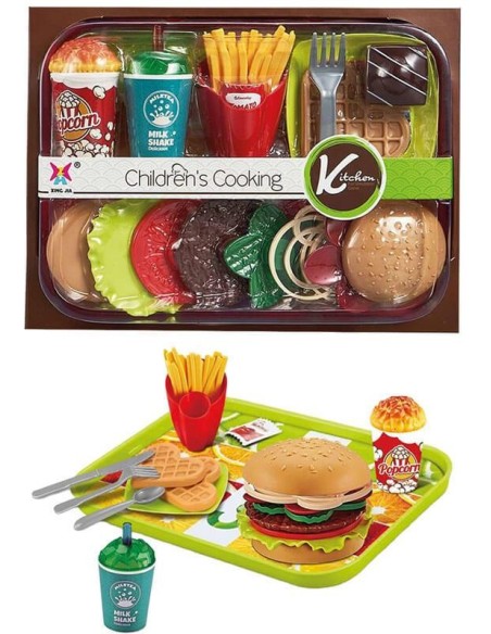 Bandeja Burguer – Set de Comida Rápida d