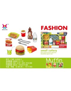 Caja Comida Burguer – Set de Comiditas y