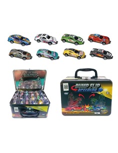 Maletin 18 Coches Metal