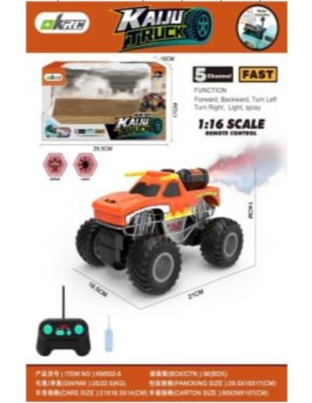 RC Monster Bull 1:16 – Coche Teledirigid
