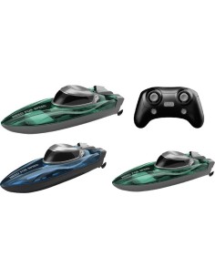 RC Lancha Teledirigida con Luces LED y G