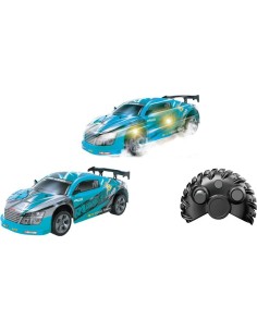 RC Coche Deportivo Azul 2.4G con Luces –