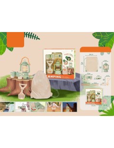 Caja Explorador Camping con Accesorios