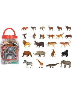Bote de Animales Salvajes 55 Piezas – Se
