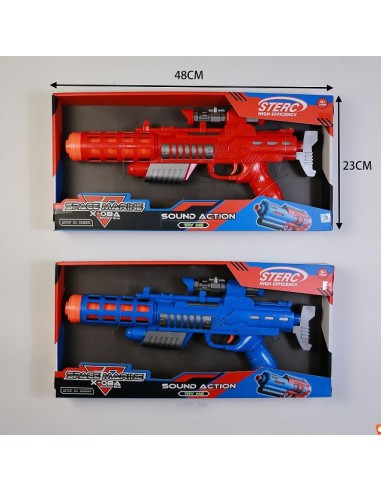 Pistola Luces Y Sonidos 44Cm