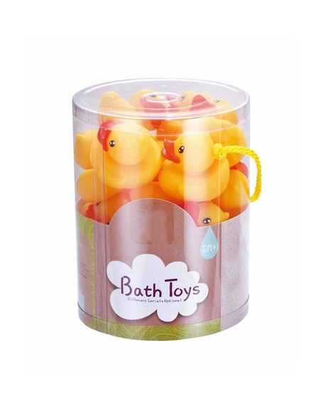 Bote con 20 Patitos de Baño – Juguetes p