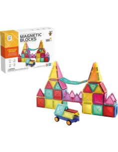 Set de Piezas Magnéticas 100 Pcs – Const