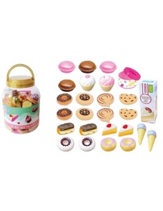 Bote con Galletas y Dulces – Set 26 Piez