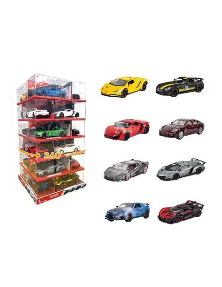 Coche Deportivo Metal – Escala 1:24