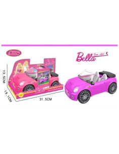 Coche Bella Glam Rosa – Vehículo para Mu