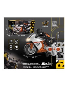 Moto RC 360º con Luz y Sonido – Moto Tel