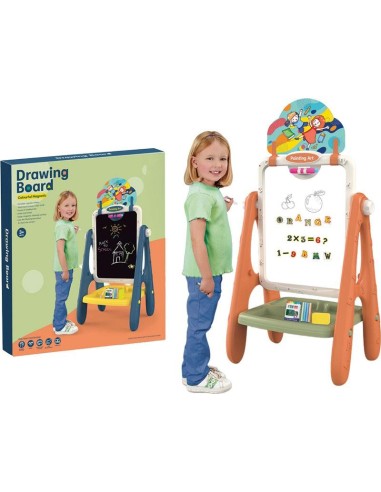 Pizarra Reversible 55 cm con Accesorios 