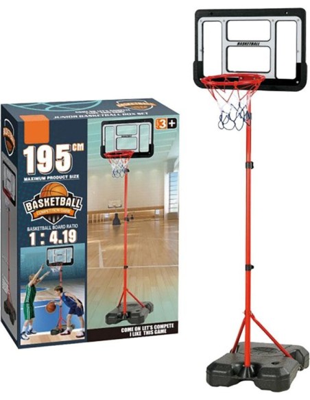 Canasta De Basket Con Pie 195Cm.