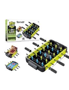 Futbolín Sobremesa 3 en 1 Multijuego 