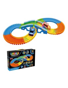 Pista Luz Flexible 125 Piezas con Coche