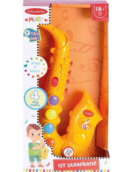 Saxofón Infantil con Luces y Sonidos