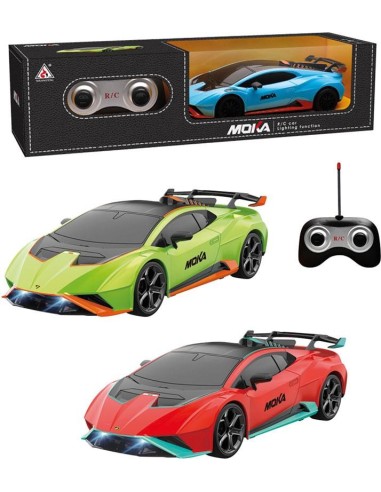 RC Lambo Moka Verde 20 cm – Coche Teledi