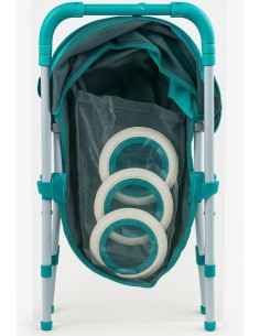 Coche Capota Verde 57Cm. Alto Maximo Muñ
