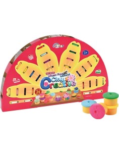Caja 28 Botes de Plastilina Creativa 