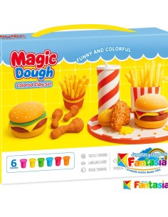 Magic Dough Burguer – Set de Plastilina 