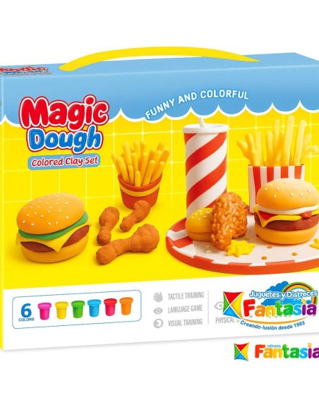 Magic Dough Burguer – Set de Plastilina 