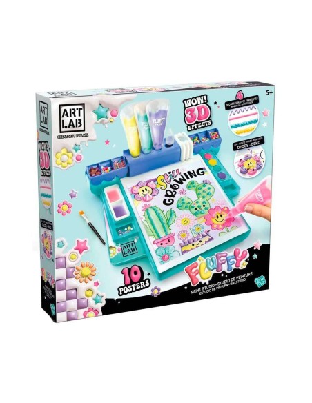 Estudio de acuarelas 3D Fluffy Paint