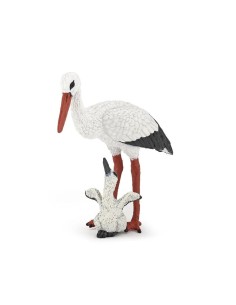 FIGURA CIGUEÑA Y CRIA ( PAPO ) 50159