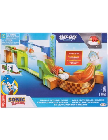 Sonic The Hedgehog Go Go Racers Playset 