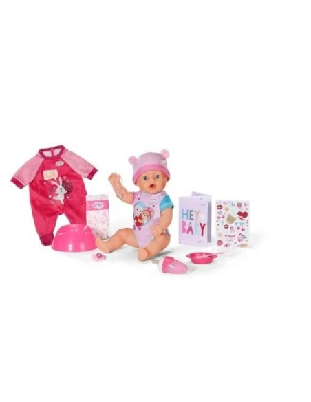 Baby Born - Emma con pelele y accesorios