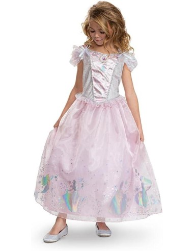Disfraz Multi Princesas Deluxe 5-6 años