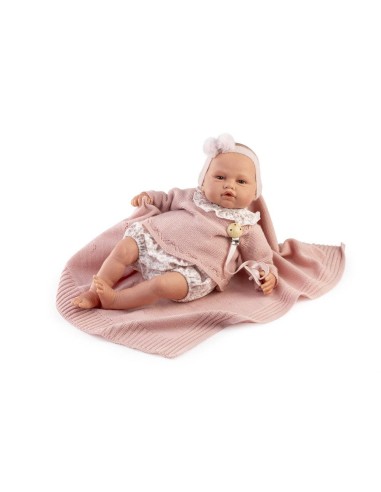 Muñeca Reborn Baby Love Conjunto Punto
