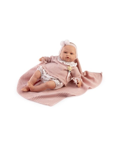 Muñeca Reborn Baby Love Conjunto Punto
