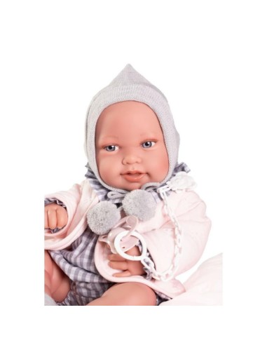 Muñecas Recien Nacida Pipa Manta 