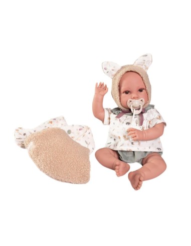 Muñeco bebé Recién Nacido Erik portabebe