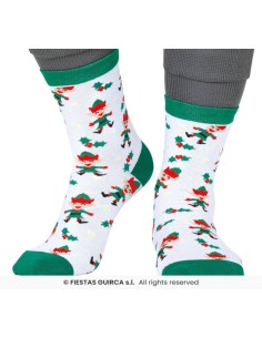 Calcetines navideños elfos 37-41