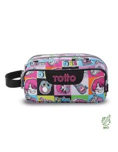 Estuche Agapec - K-Pop, 3 compartimentos