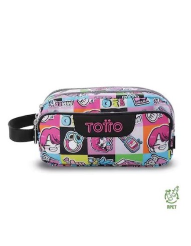 Estuche Agapec - K-Pop, 3 compartimentos